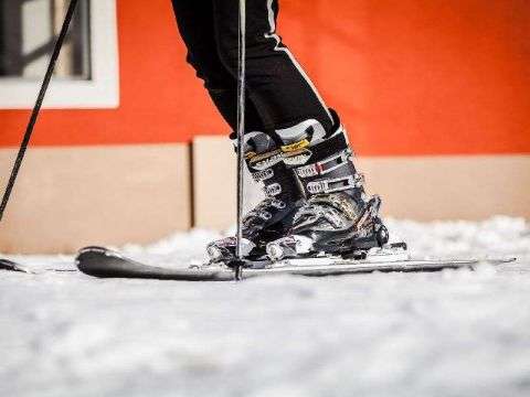 Ski-Hotel Alpenfriede auf der Piste in der Ötztaler Bergen