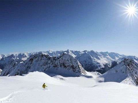 Skiurlaub in den Alpen in Tirol