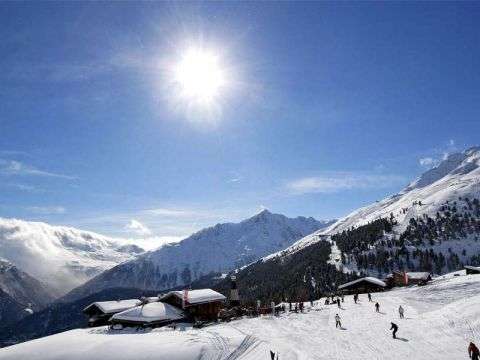 Hotel Alpenfriede in Hochsölden im Winter