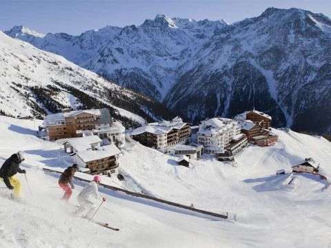 Skihotel mit Sauna im Skigebiet Hochsölden-Sölden